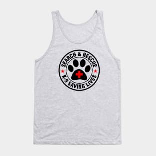 K9 Search & Rescue Tank Top